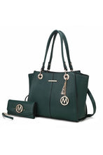 Load image into Gallery viewer, MKF Ivy Tote Handbag with Wallet Crossover by Mia
