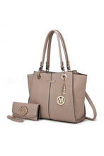 Load image into Gallery viewer, MKF Ivy Tote Handbag with Wallet Crossover by Mia
