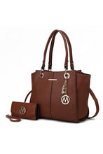 Load image into Gallery viewer, MKF Ivy Tote Handbag with Wallet Crossover by Mia
