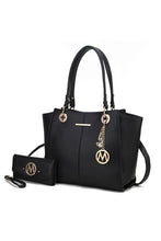 Load image into Gallery viewer, MKF Ivy Tote Handbag with Wallet Crossover by Mia
