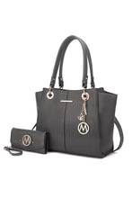 Load image into Gallery viewer, MKF Ivy Tote Handbag with Wallet Crossover by Mia
