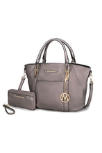 Load image into Gallery viewer, MKF Darielle Satchel Handbag with Wallet by Mia k
