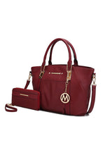 Load image into Gallery viewer, MKF Darielle Satchel Handbag with Wallet by Mia k
