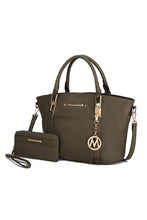 Load image into Gallery viewer, MKF Darielle Satchel Handbag with Wallet by Mia k
