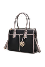 Load image into Gallery viewer, MKF Livia Satchel Handbag Crossover Women by Mia k
