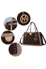 Load image into Gallery viewer, MKF Aubrey Satchel Handbag Crossover by Mia k
