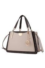 Load image into Gallery viewer, MKF Aubrey Satchel Handbag Crossover by Mia k
