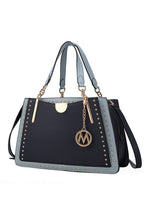 Load image into Gallery viewer, MKF Aubrey Satchel Handbag Crossover by Mia k
