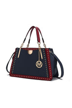 Load image into Gallery viewer, MKF Aubrey Satchel Handbag Crossover by Mia k
