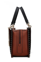 Load image into Gallery viewer, MKF Aubrey Satchel Handbag Crossover by Mia k
