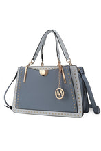 Load image into Gallery viewer, MKF Aubrey Satchel Handbag Crossover by Mia k
