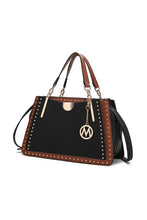 Load image into Gallery viewer, MKF Aubrey Satchel Handbag Crossover by Mia k
