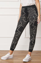 Load image into Gallery viewer, Plus Bandana Paisley Drawstring Jogger
