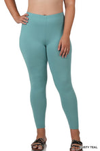 Load image into Gallery viewer, Plus Brushed DTY Microfiber Full Lemgth Leggings
