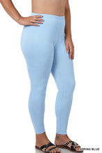 Load image into Gallery viewer, Plus Brushed DTY Microfiber Full Lemgth Leggings
