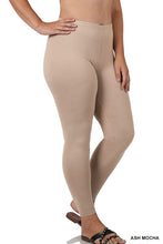 Load image into Gallery viewer, Plus Brushed DTY Microfiber Full Lemgth Leggings
