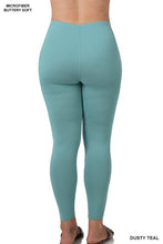 Load image into Gallery viewer, Plus Brushed DTY Microfiber Full Lemgth Leggings
