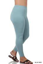 Load image into Gallery viewer, Plus Brushed DTY Microfiber Full Lemgth Leggings
