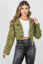 Load image into Gallery viewer, Bubble Camo Jacket in Green
