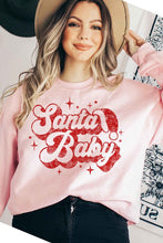 Load image into Gallery viewer, Santa Baby Christmas Sweatshirt
