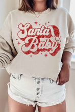 Load image into Gallery viewer, Santa Baby Christmas Sweatshirt
