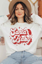 Load image into Gallery viewer, Santa Baby Christmas Sweatshirt
