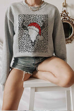 Load image into Gallery viewer, Cattle Christmas Graphic Sweatshirt Plus Size
