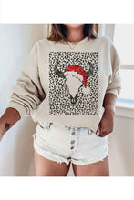 Load image into Gallery viewer, Cattle Christmas Graphic Sweatshirt Plus Size
