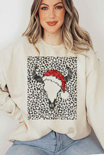 Load image into Gallery viewer, Cattle Christmas Graphic Sweatshirt Plus Size
