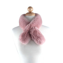 Load image into Gallery viewer, Faux Fur Pull Through Scarf
