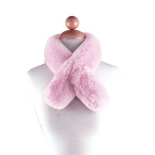 Load image into Gallery viewer, Faux Fur Pull Through Scarf
