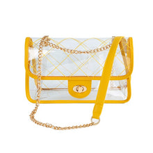 Load image into Gallery viewer, HIGH QUALITY QUILTED CLEAR PVC BAG
