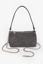 Load image into Gallery viewer, Convertible Rhinestone Small Clutch Bag
