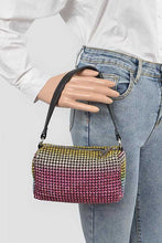 Load image into Gallery viewer, Convertible Rhinestone Small Clutch Bag
