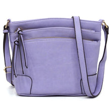 Load image into Gallery viewer, Fashion Multi Zip Pocket Crossbody Bag
