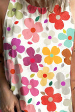 Load image into Gallery viewer, Flower Printed Round Neck Tank
