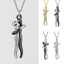 Load image into Gallery viewer, Love Hug Necklace Unisex Men Women Couple Jewelry Simple Temperament Clavicle Chain Gift
