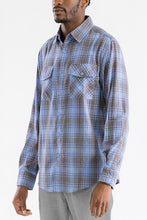 Load image into Gallery viewer, Long Sleeve Flannel Full Plaid Checkered Shirt
