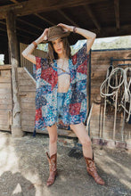 Load image into Gallery viewer, Allover Floral Print Kimono
