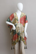 Load image into Gallery viewer, Allover Floral Print Kimono
