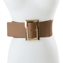 Load image into Gallery viewer, SQAURED BUCKLE WAIST BELT
