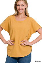 Load image into Gallery viewer, Melange Baby Waffle Short Sleeve Top
