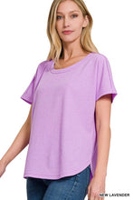 Load image into Gallery viewer, Melange Baby Waffle Short Sleeve Top
