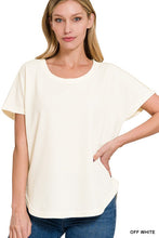 Load image into Gallery viewer, Melange Baby Waffle Short Sleeve Top
