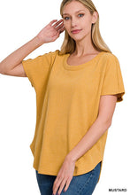 Load image into Gallery viewer, Melange Baby Waffle Short Sleeve Top
