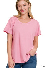 Load image into Gallery viewer, Melange Baby Waffle Short Sleeve Top
