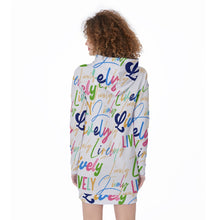 Load image into Gallery viewer, Ti Amo I love you - Exclusive Brand -  Women&#39;s Long Hoodie
