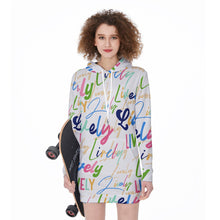 Load image into Gallery viewer, Ti Amo I love you - Exclusive Brand -  Women&#39;s Long Hoodie
