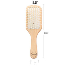 Load image into Gallery viewer, Natural Wooden Detangling Hair Brush
