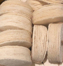Load image into Gallery viewer, Natural Loofah Sponge Pads 5-pcs
